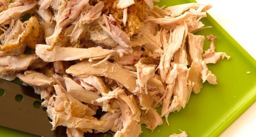 Shredded chicken