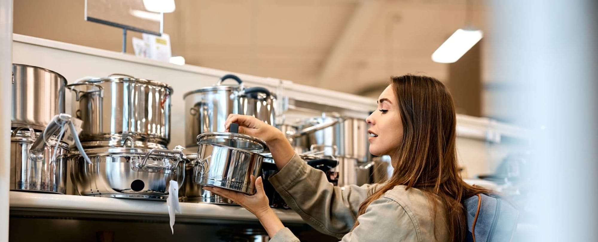 looking at pots istock