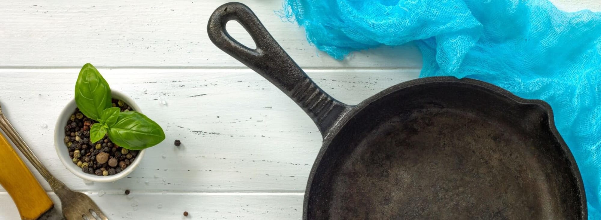 old cast iron skillet