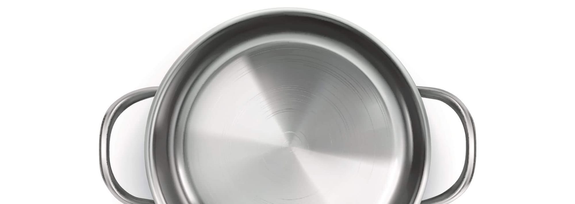 stainless steel pot