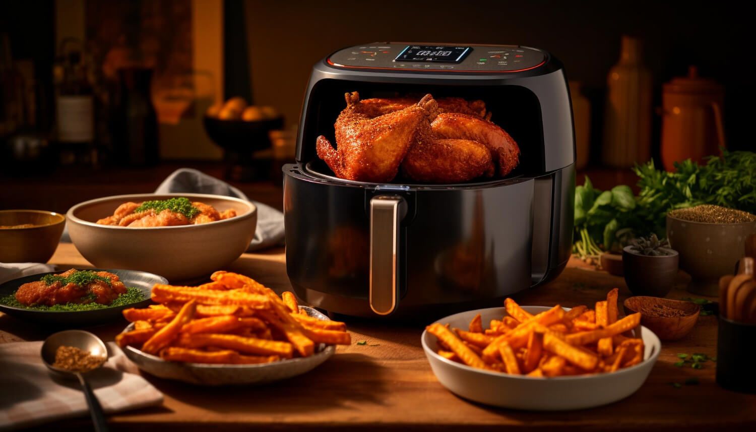 Air Fryers vs. Kitchen Appliances: Comparisons & Features